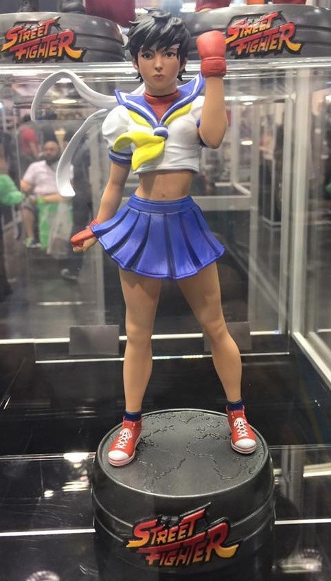 Kasugano Sakura, Street Fighter Zero 2, Premium Collectibles Studio, Pre-Painted, 1/8