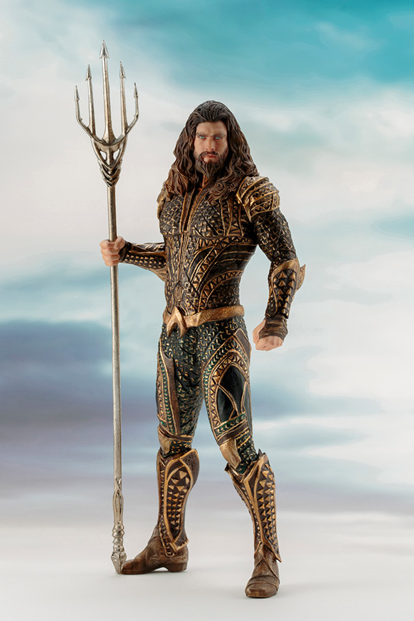 Aquaman, Justice League, Kotobukiya, Pre-Painted, 1/10, 4934054903665