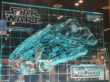 Millennium Falcon, Star Wars, Bandai, Pre-Painted