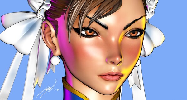 Chun-Li, Street Fighter, PrototypeZ Studios, Pre-Painted