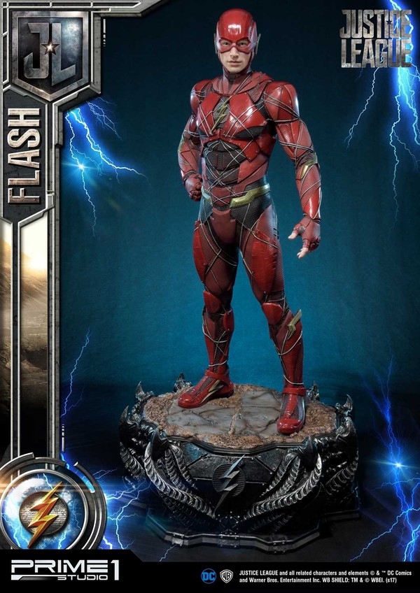 Flash, Justice League, Prime 1 Studio, Pre-Painted, 1/3, 4562471905858