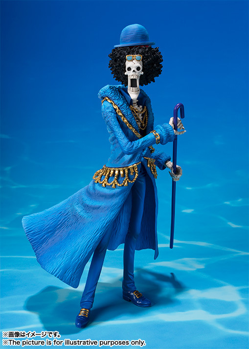 Brook (One Piece 20th Anniversary), One Piece, Bandai, Pre-Painted, 4549660177470