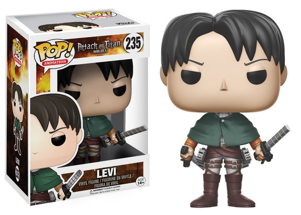 Levi, Shingeki No Kyojin, Funko Toys, Pre-Painted