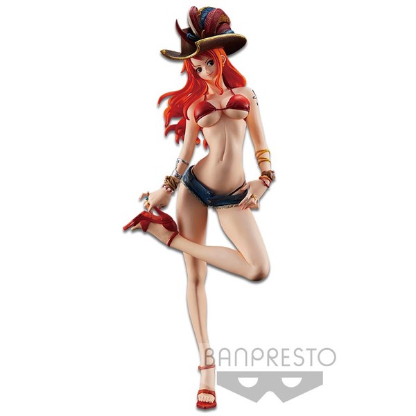 Nami, One Piece, Banpresto, Pre-Painted