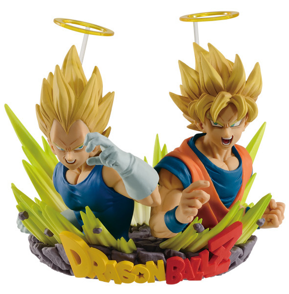 Son Goku SSJ, Vegeta SSJ, Dragon Ball Z, Dragon Ball Z: Fukkatsu No Fusion!! Goku To Vegeta, Banpresto, Pre-Painted
