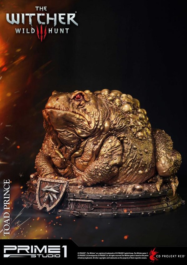 The Toad Prince (Gold Edition), The Witcher 3: Wild Hunt, Prime 1 Studio, Pre-Painted, 4562471904981