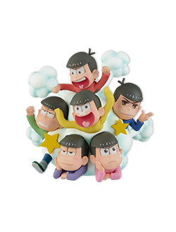 Matsuno Choromatsu, Matsuno Ichimatsu, Matsuno Jyushimatsu, Matsuno Karamatsu, Matsuno Osomatsu, Matsuno Todomatsu (Green), Osomatsu-san, Banpresto, Pre-Painted
