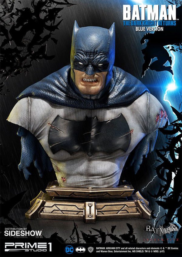 Batman (Blue), Batman: Arkham City, Batman: The Dark Knight Returns, Prime 1 Studio, Sideshow Collectibles, Pre-Painted