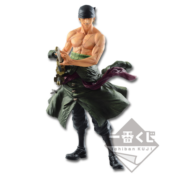 Roronoa Zoro, One Piece, Banpresto, Pre-Painted