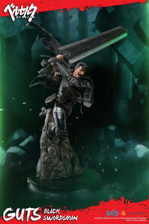 Guts (Regular edition), Berserk, First 4 Figures, Pre-Painted, 1/4