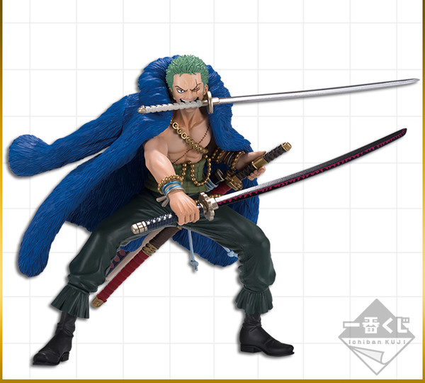 Roronoa Zoro, One Piece, Banpresto, Pre-Painted