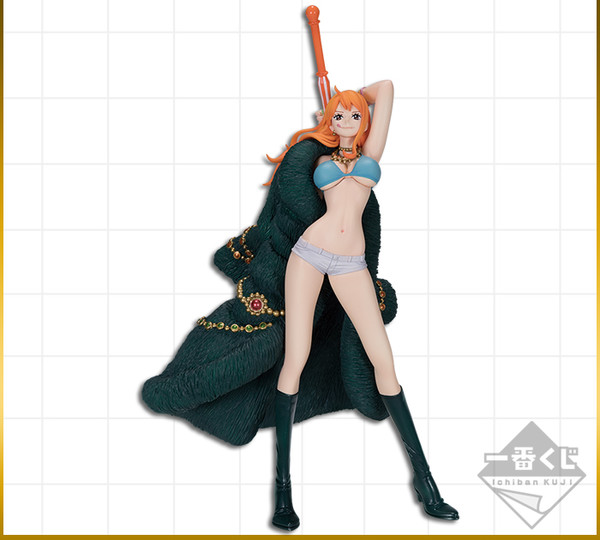 Nami, One Piece, Banpresto, Pre-Painted