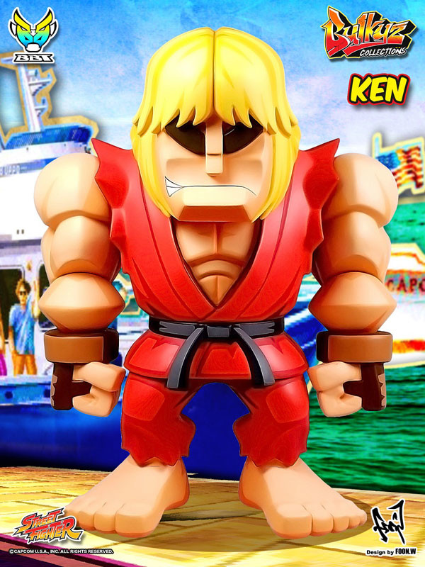 Ken Masters, Street Fighter, Big Boys Toys, Pre-Painted, 4562283271899