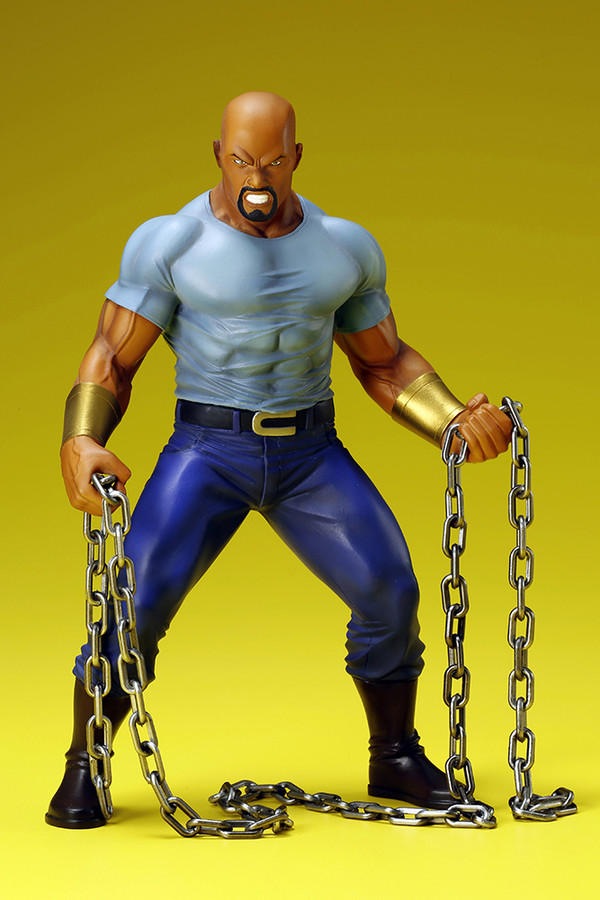 Luke Cage, Defenders, Kotobukiya, Pre-Painted, 1/10, 4934054093458