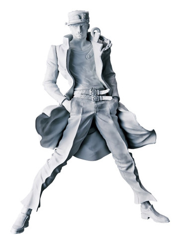 Kujo Jotaro (Plaster Color), Jojo No Kimyou Na Bouken, Stardust Crusaders, Banpresto, Pre-Painted