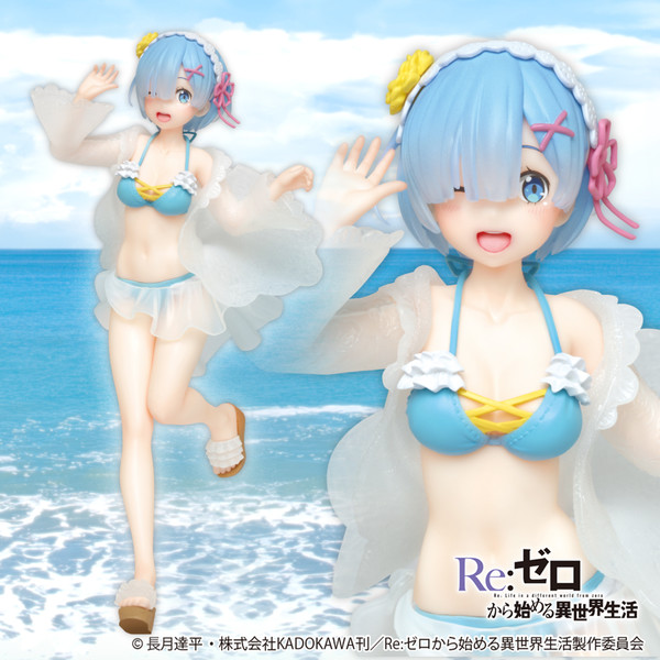 Rem (Original Frill Swimsuit), Re:Zero Kara Hajimeru Isekai Seikatsu Memory Snow, Taito, Pre-Painted