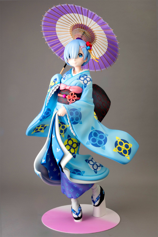 Rem (Ukiyo-e), Re:Zero Kara Hajimeru Isekai Seikatsu, Figurex, Kadokawa, Pre-Painted, 1/1, 4988111657343