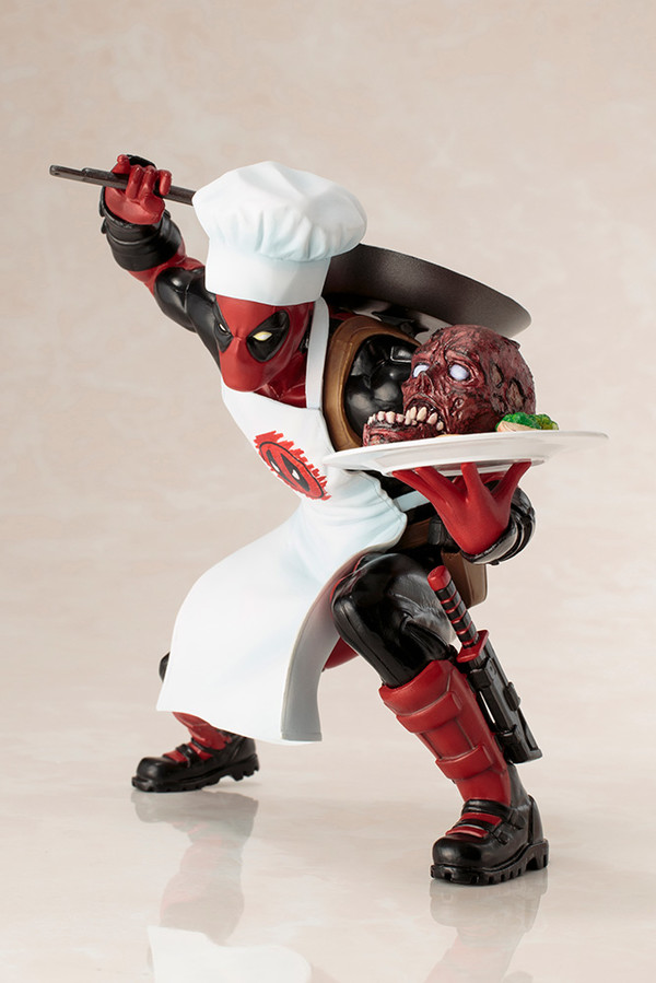 Deadpool (Cooking), Deadpool, Kotobukiya, Pre-Painted, 1/10, 4934054093571