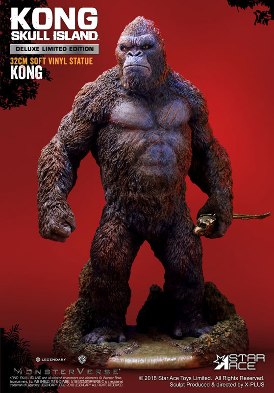 King Kong (Deluxe), Kong: Skull Island, Star Ace, X-Plus, Pre-Painted, 4897057889018