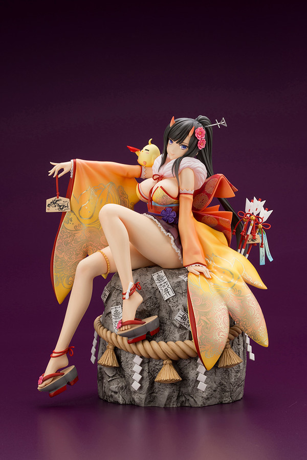 Manjuu, Ryuuhou (Firebird's New Year Dance), Azur Lane, Kotobukiya, Pre-Painted, 1/7, 4934054024308