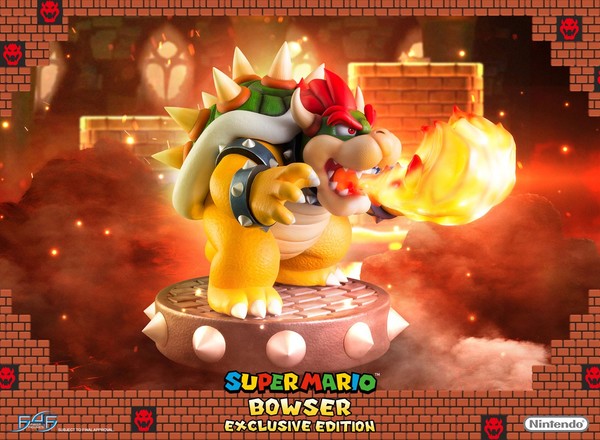 Daimao Koopa (Exclusive Edition), Super Mario Brothers, First 4 Figures, Pre-Painted