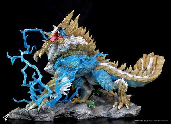 Jinouga, Monster Hunter, Kinetiquettes, Pre-Painted, 1/10