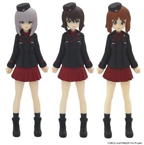 Itsumi Erika, Nishizumi Maho, Nishizumi Miho (Kuromorimine Girls High School), Girls Und Panzer, Platz, Pre-Painted, 1/35, 4545782042047