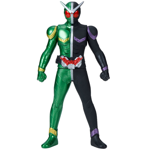 Kamen Rider Double Cyclone Joker, Kamen Rider W, Bandai, Pre-Painted, 4549660195290