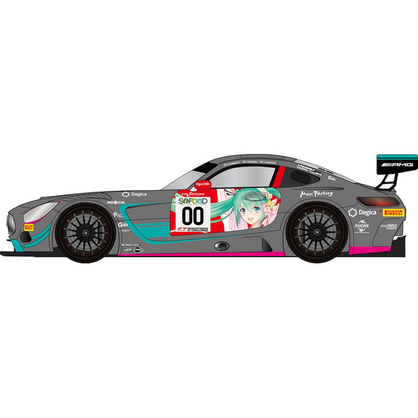 Hatsune Miku (AMG 2017 SPA24H Finals), GOOD SMILE Racing, GOOD SMILE Racing, Pre-Painted, 1/32, 4560392844126