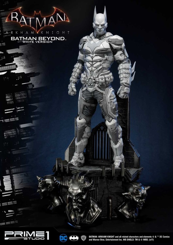 Batman (Batman Beyond, White), Batman: Arkham Knight, Prime 1 Studio, Pre-Painted, 1/3, 4562471905605