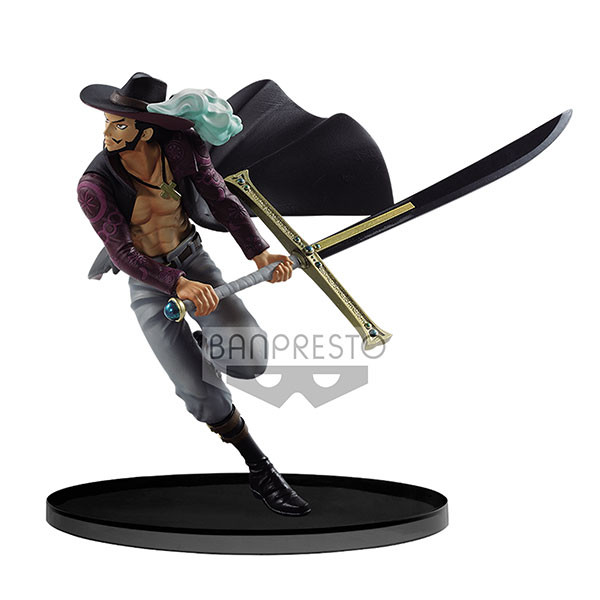 Dracule Mihawk, One Piece, Banpresto, Pre-Painted