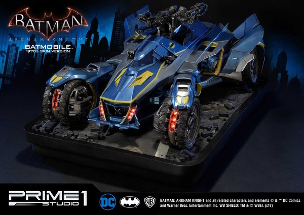 Batmobile (1970's skin), Batman: Arkham Knight, Prime 1 Studio, Pre-Painted, 1/10