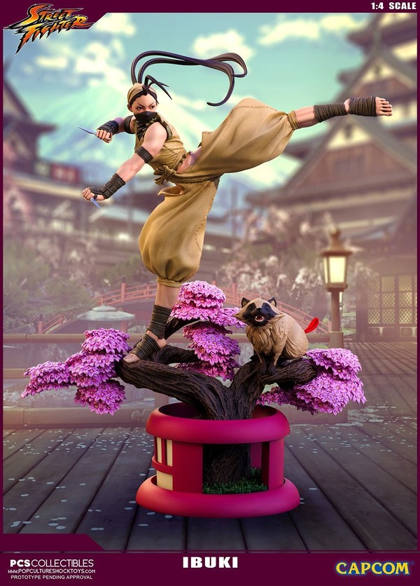 Don-chan, Ibuki, Street Fighter III: New Generation, Premium Collectibles Studio, Pre-Painted, 1/4