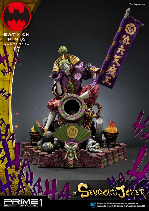 Joker (Sengoku), Batman Ninja, Prime 1 Studio, Pre-Painted, 1/4, 4562471901638