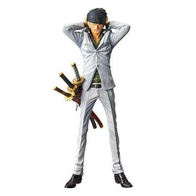 Roronoa Zoro (White), One Piece, Banpresto, Pre-Painted