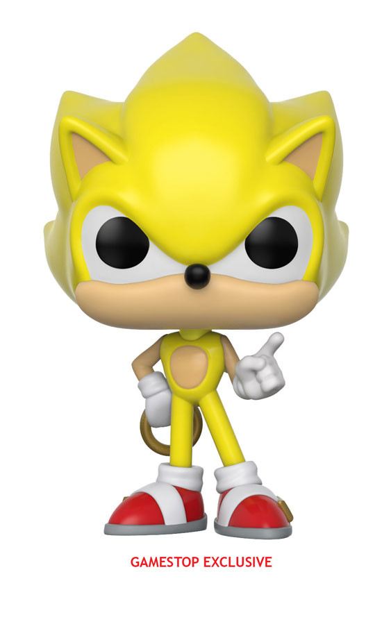 Super Sonic, Sonic The Hedgehog, Funko Toys, Pre-Painted, 0889698203265