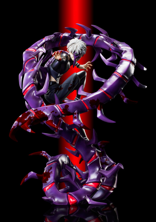 Kaneki Ken (Half-kakuja, Spurt of Blood), Tokyo Ghoul, Di molto bene, Pre-Painted, 4580326631394