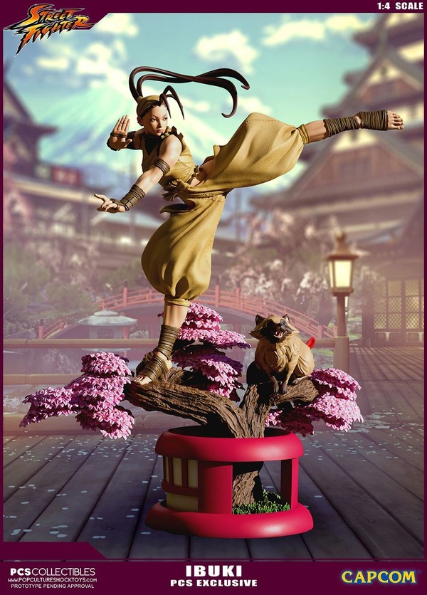 Don-chan, Ibuki (PCS Exclusive), Street Fighter III: New Generation, Premium Collectibles Studio, Pre-Painted, 1/4