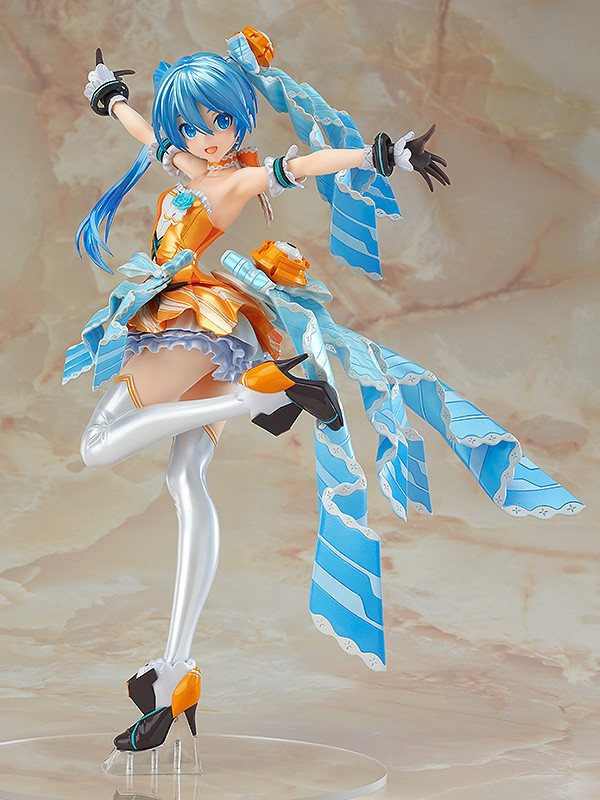 Hatsune Miku (Orange Blossom), Hatsune Miku -Project Diva- F 2nd, Max Factory, Pre-Painted, 1/7, 4545784042168