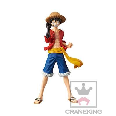 Monkey D. Luffy, One Piece, Banpresto, Pre-Painted