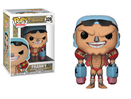 Franky, One Piece, Funko Toys, Pre-Painted