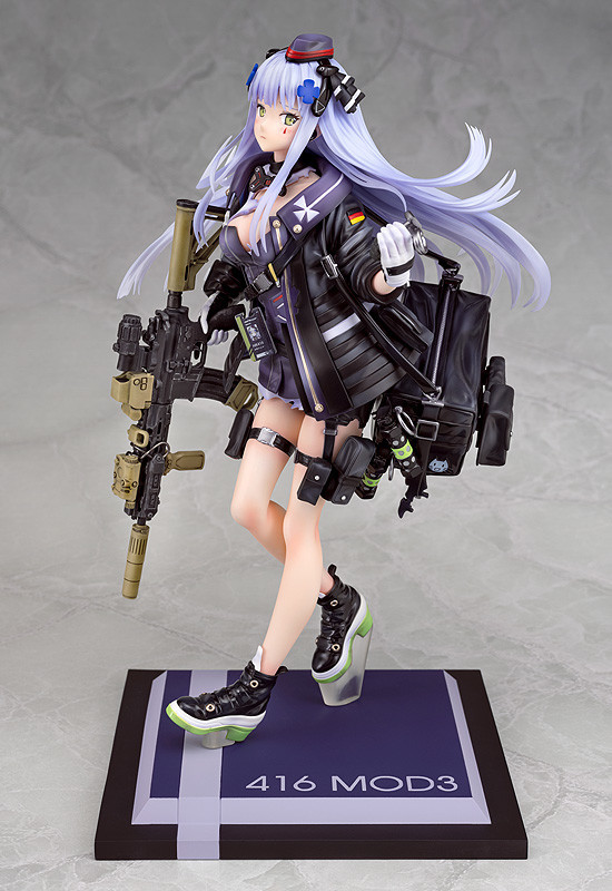 HK416 (MOD3 Heavy Damage), Girls Frontline, Phat Company, Pre-Painted, 1/7, 4589496588712