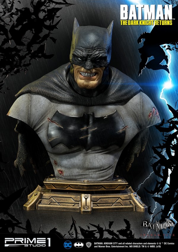 Batman, Batman: Arkham City, Batman: The Dark Knight Returns, Prime 1 Studio, Pre-Painted, 4562471905643
