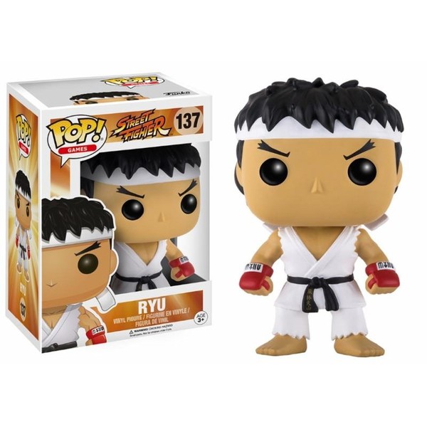 Ryu (White Headband), Street Fighter, Funko Toys, Pre-Painted