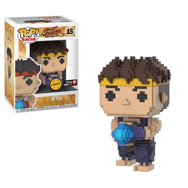 Ryu (Chase, Blue), Street Fighter, Funko Toys, GameStop, Pre-Painted