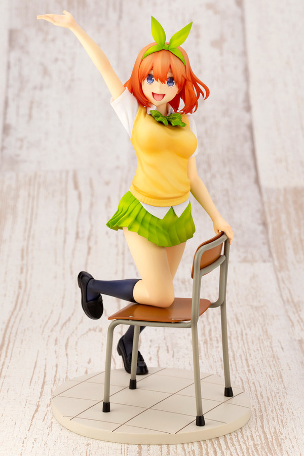 Nakano Yotsuba, Gotoubun No Hanayome, Kotobukiya, Pre-Painted, 1/8, 4934054020225