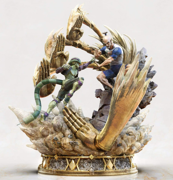 Isaac Netero, Meruem, Hunter × Hunter, Figurama Collectors, Pre-Painted, 1/6