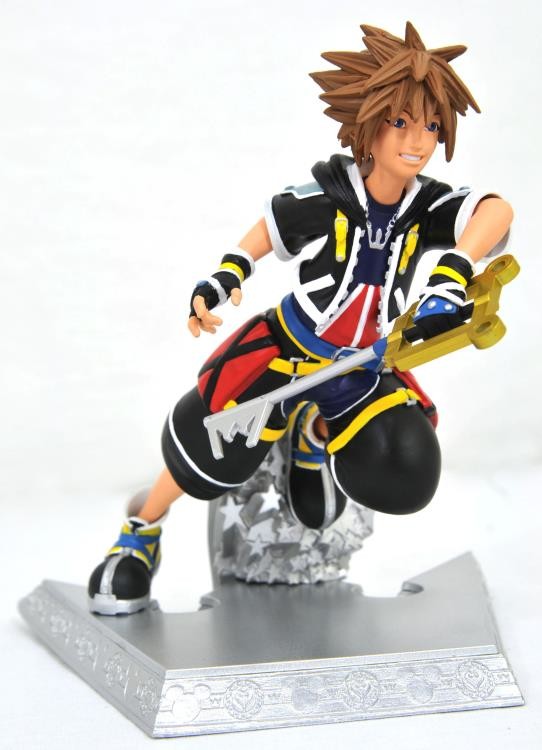 Sora, Kingdom Hearts II, Diamond Select Toys, Pre-Painted