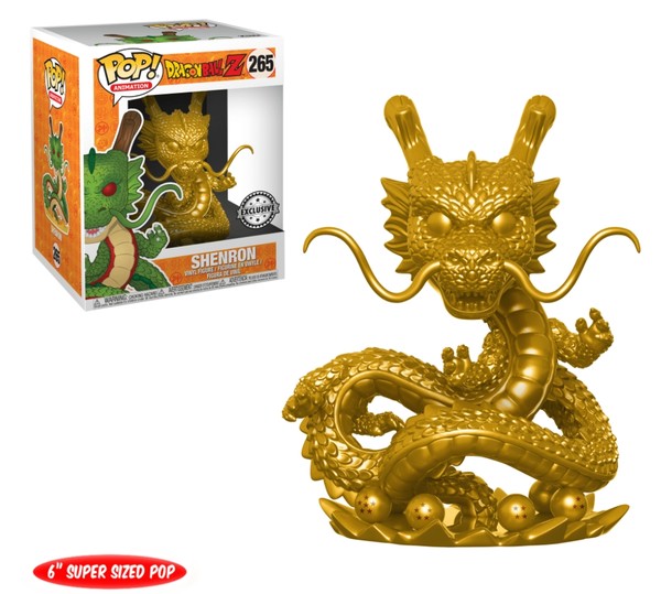 Shenron (Gold), Dragon Ball Z, Funko Toys, Pre-Painted