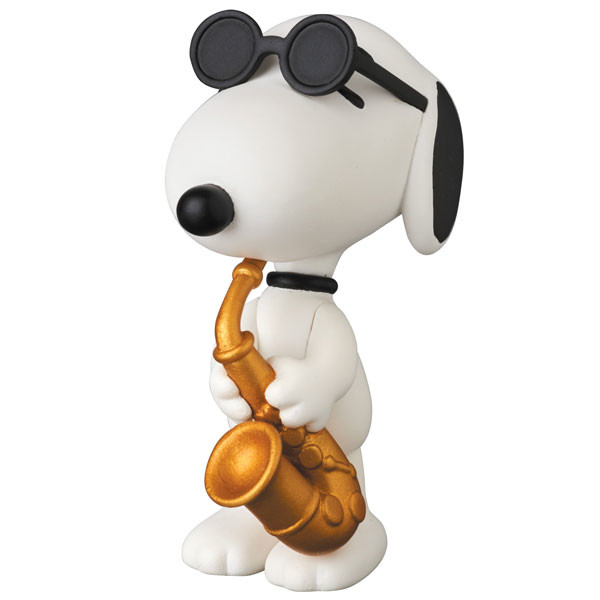 Snoopy (Saxophone Player), Peanuts, Medicom Toy, Pre-Painted, 4530956153612